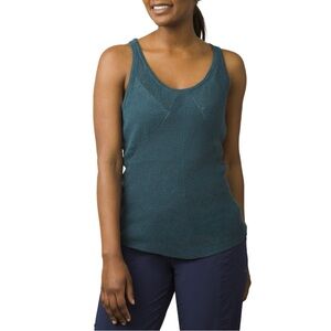 EUC Prana Devi Sweater Tank in Teal